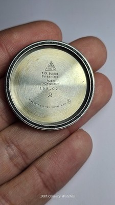Vintage Omega Ref.198.020 Original Backcase Part