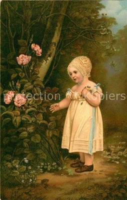 Kuenstlerkarte Richard Westall Portrait of Philip Sansom when a child