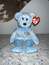 Ty Beanie Baby Decade - Blue Bear - 10 Year Anniversary