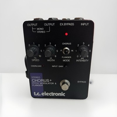 t.c. electronic Stereo Chorus+ Chorus Effektpedal für E-Gitarre & Bassgitarre