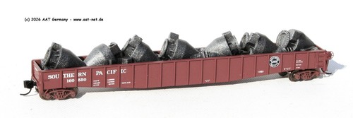 Athearn N 11323 - 65´ Mill Gondola Southern Pacific #160550; aga NEW, ohne OVP | Condition: Gebraucht