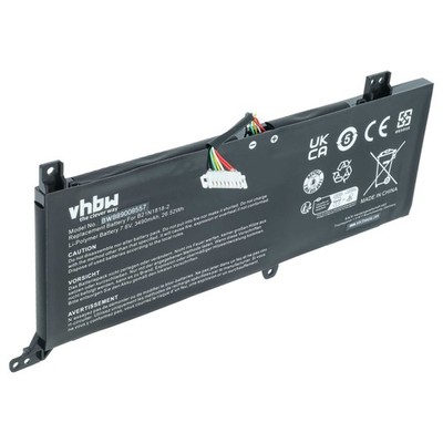 Akku für Asus V4000 V4000D V4000F 3490mAh 7,6V