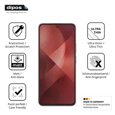 4x Schutzfolie matt für HMD Crest 2 Pro Displayschutzfolie Folie Display Schutz