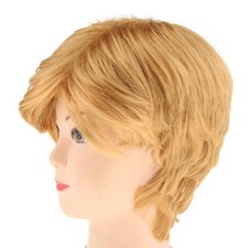 Man\\\'s Resistant Part Blonde Cosplay Costume Straight