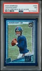 2025 PANINI DONRUSS OPTIC PREVIEW-BLUE SCOPE #400 JAXSON DART ROOKIE RC PSA 7