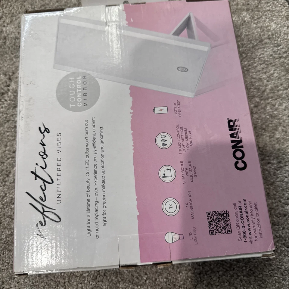 Conair Reflections 1x Espejo de Maquillaje Tocador con Iluminación LED Ajustable Independiente Foto 2 de 2