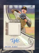 2025 Topps Series 2 - Dylan Cease - Major League Material Patch Auto #08/50 