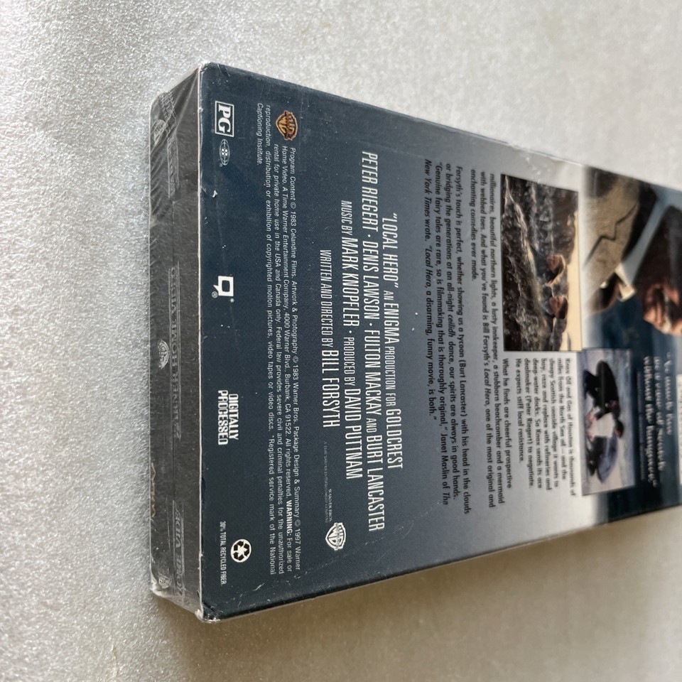 Local Hero (VHS, 1997, Warner Hits) NEW SEALED w Box Wear 85391519133| eBay