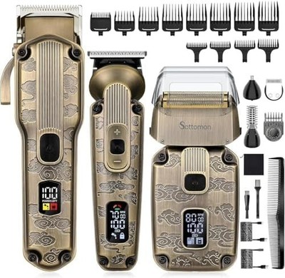 Wahl Professional Hair Cut Machine Barber Salon Cutting Trimmer Clipper Kit Set