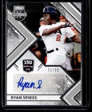 2018 Panini Elite Extra Edition #15U-RS Ryan Spikes USA 15U National Signatures