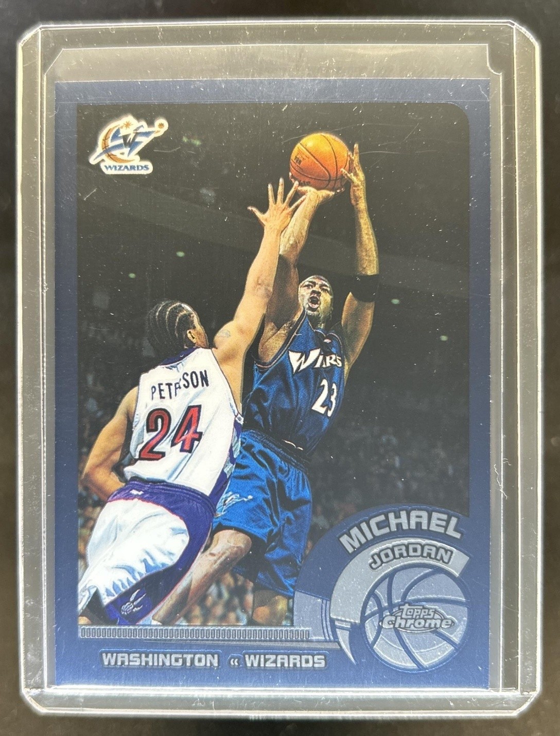 2002-03 Topps Chrome Michael Jordan #10 Wizards