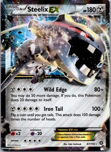 Steelix EX Ultra Rare XY - Steam Siege 67/114 NM