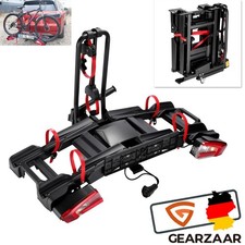 Fahrradträger für 2 Fahrräder / 2 E-Bikes Heckträger abklappbar abschließbar