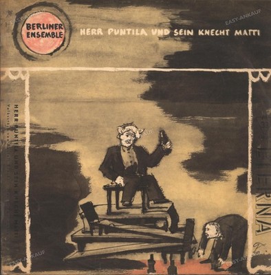 Berliner Ensemble - Herr Puntila Und Sein Knecht Matti GDR LP 1960 FOC 10'' ´