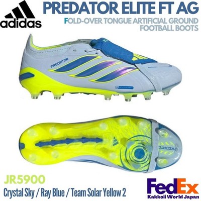 adidas Soccer Cleats PREDATOR ELITE FT AG Crystal Sky / Ray Blue JR5900 2026 NEW