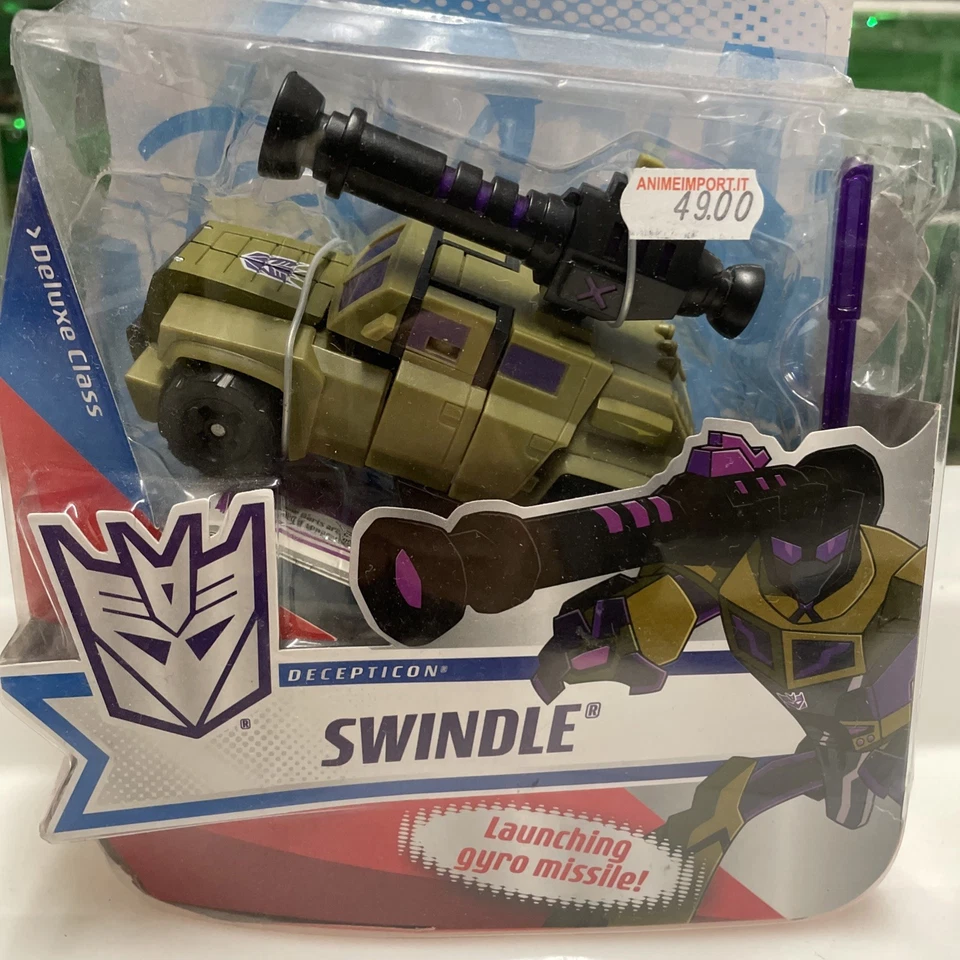 Transformers Hasbro ANIMATED Serie Decepticon Swindle - Immagine 2 di 4