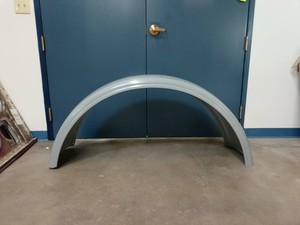 DAMAGED Peterbilt 379 Aluminum Fender - Driver Side