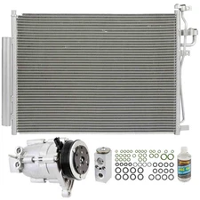 For Saturn Vue 2008 2009 2010 A/C Kit w/ AC Compressor Condenser & Drier GAP