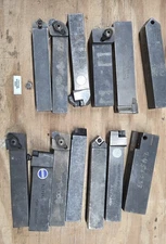 13 Carbide Lathe Tool Holders Lot Thread  Cutting Milling Boring Bars 260320