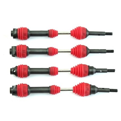 4Pcs Driveshafts For TRAXXAS Hoss/Rustler/Slash/Stampede 4X4 2wd 1/10 RC Car r