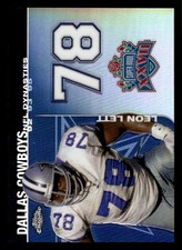 2008 TOPPS CHROME LEON LETT DYNC-LL DYNASTIES REFRACTORS 27/199 DALLAS COWBOYS