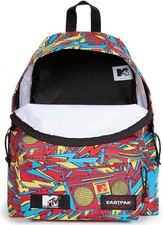 Eastpak Padded Pak'r Mens & Womens MTV Backpack/Rucksack 24 Liters- Multi Orange