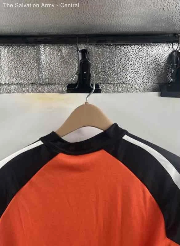 Giordana Womens Orange Black Long Sleeve Full-Zip Cycling Jacket Size Large - Image 4 of 4