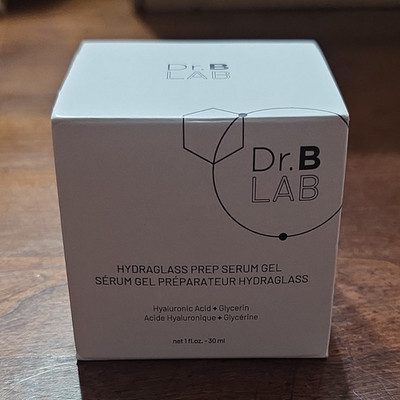 NEW Dr. Brandt Dr. B Lab Hydraglass Prep Serum Gel 1 fl oz/30ml - NIB Full Size