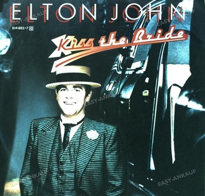 Elton John - Kiss The Bride 7in 1983 (VG+/VG+) '