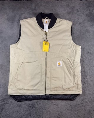 Carhartt Herren Weste Creme/Beige Gr. M