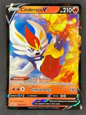 Pokémon Cinderace V SWSH015 SWSH Black Star Promo NM