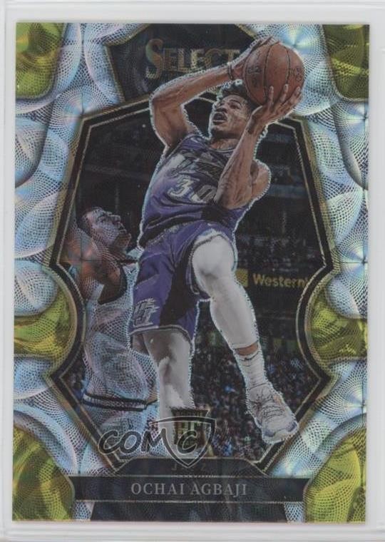 2022-23 Panini Select Premier Level Scope Prizm Ochai Agbaji #199 0j5i