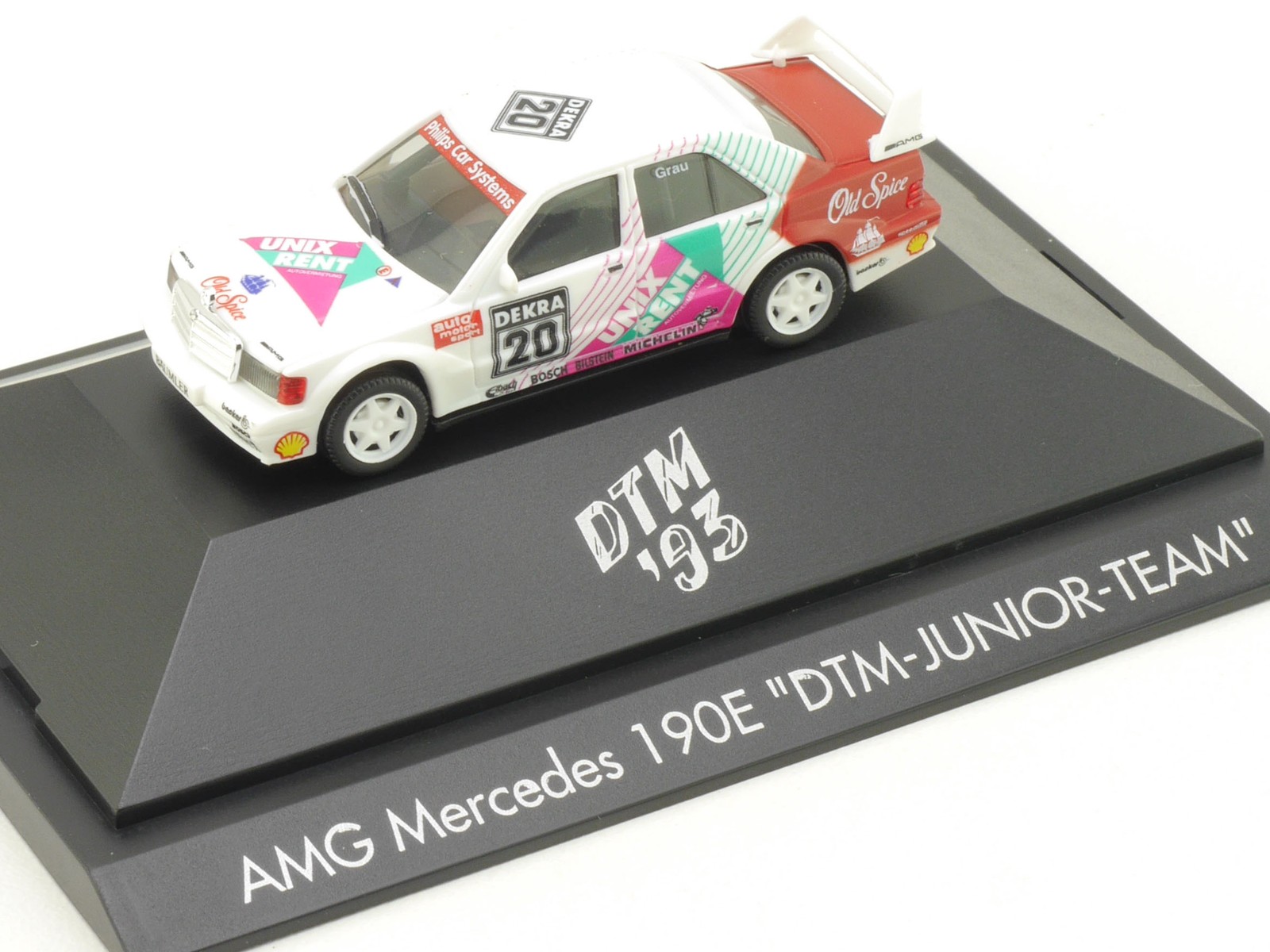 Herpa 035798 Mercedes AMG C 190 E DTM Junior Team 1993 MINT! OVP 1605-16-72