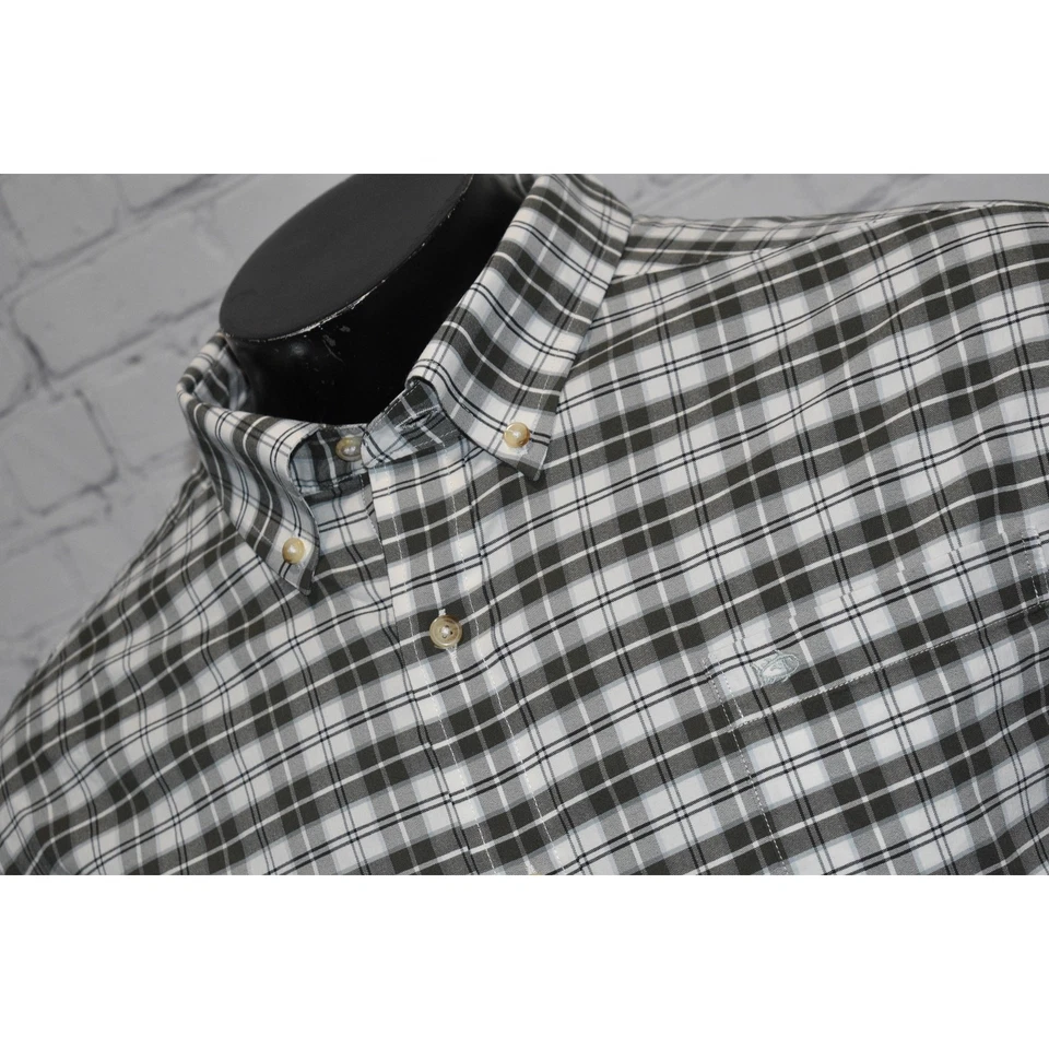 Southern Tide Performance Dress Shirt Mens Size 2XL Cotton Nylon Spandex Green - Image 2 of 4