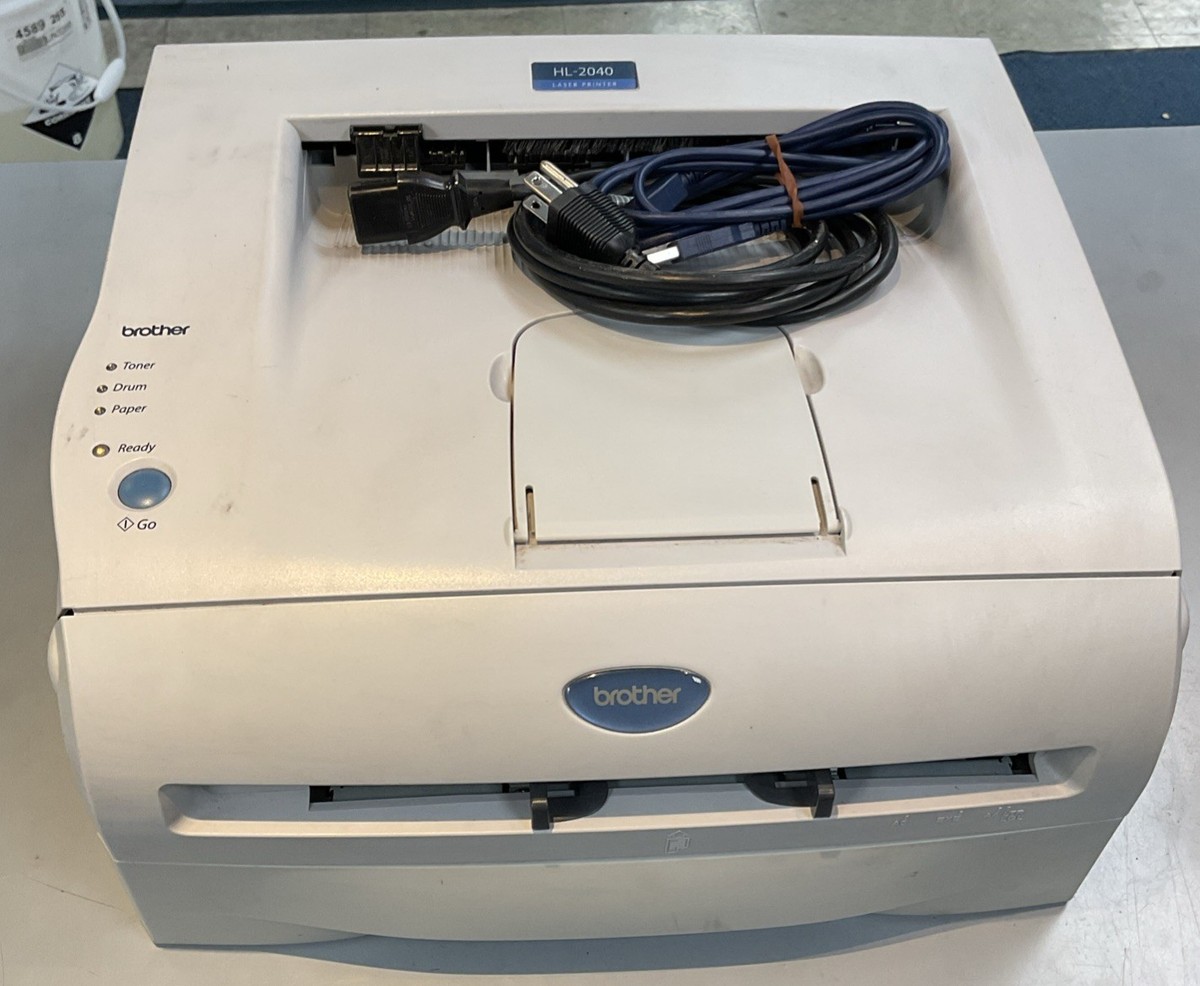 Brother Hl-2040 Laser Monochrome Printer Only 1k Pages for sale 