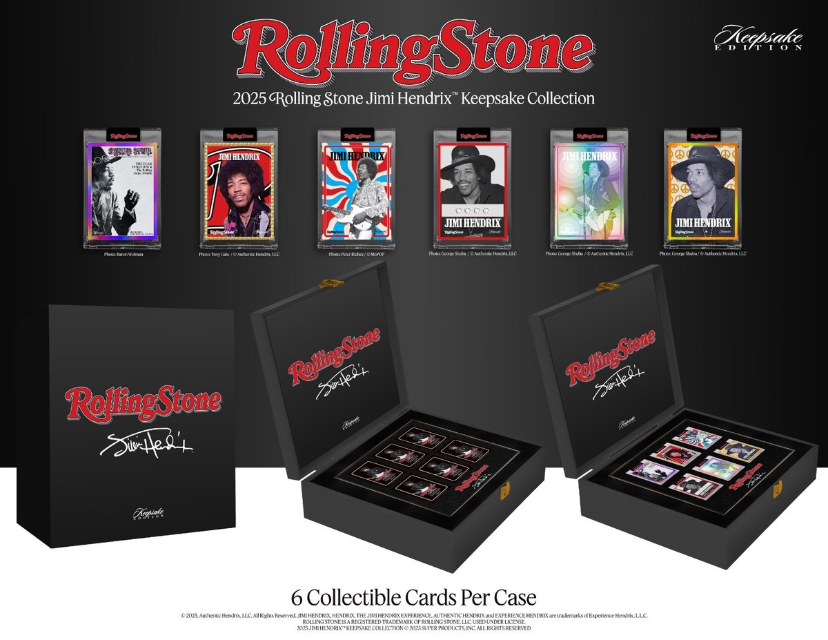 2025 Super Break Rolling Stone Jimi Hendrix Keepsake Premiere