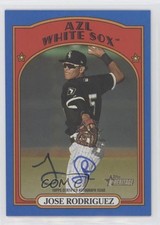 2021 Heritage Minor League Edition Blue Border 28/99 Jose Rodriguez Auto 0it8