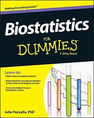 Biostatistics For Dummies - Paperback, by Pezzullo John C. - Very Good