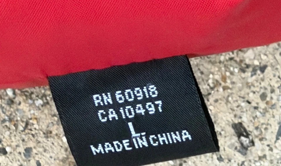 NUEVO - SIERRA DESIGNS Parka Impermeable/Transpirable en Bolsa #RN60918, Talla L, Rojo Foto 4 de 4