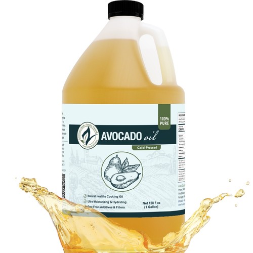 Zatural Avocado Oil Pure Cold Pressed Natural Oil