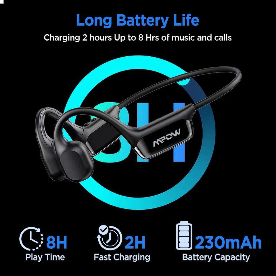 Swimming headphones-bone conduction headphones built-in MP3 player 32G memory - Image 4 of 4