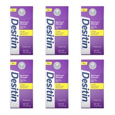 Desitin Maximum Strength Baby Diaper Rash Cream 2 Ounce Pack of 6 , White