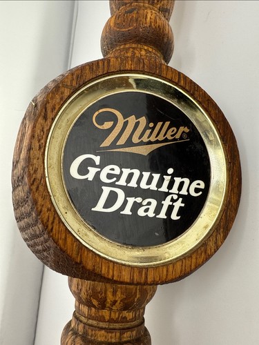 Lot of 3 Wooden Beer Taps Miller Genuine Draft Miller Lite Michelob - Bild 2 von 7