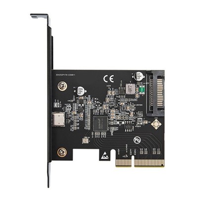 Highly Speed USB3.2 Type C Expansion Card for PCIe3.0x4 Interfaces ASM3242 Chip
