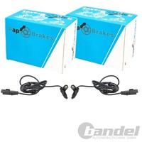 2X RAP ABS-SENSOR Raddrehzahl Vorne Passend FüR CitroËN C6 Peugeot 407