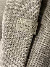 Edler Herren Feinstrick Pullover Merinowolle Hellgrau MÄRZ MÜNCHEN NEU 60