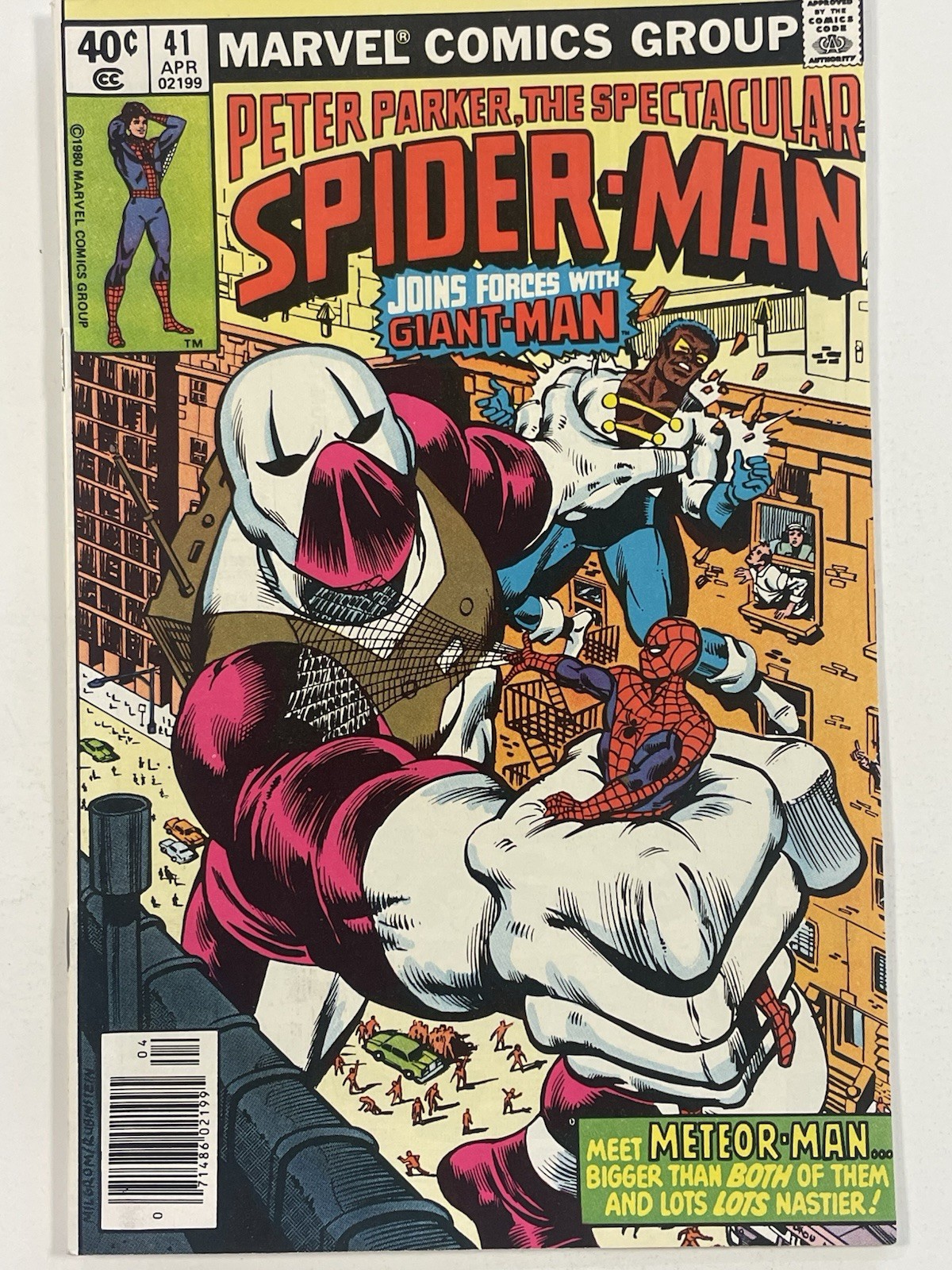 The Spectacular Spider-Man #41 Newsstand Variant (Marvel Comics April 1980)