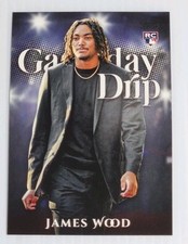 2025 Topps Series 1 Celebration James Wood #GD-3 Gameday Drip RC