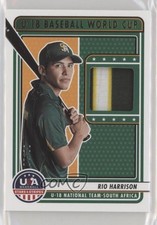 2023 Panini USA Baseball Stars & Stripes Prime /10 Rio Harrison #U18-RH tj1