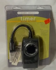 Light Sensor Timer Intermatic Digital Outdoor Photo Dusk to Dawn Grow Light 